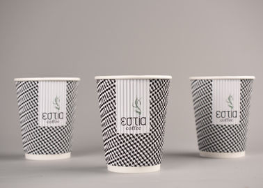 뜨거운 마시기/커피, 친절한 생태를 위한 생물 분해성 3배 벽 컵