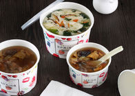 중국 테이크아웃 수프 콘테이너, 뚜껑을 가진 처분할 수 있는 수프 콘테이너를 인쇄하는 로고 회사