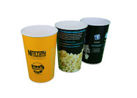 Logo Design Christmas Popcorn Cups PE Coated Paper Popcorn Boxes