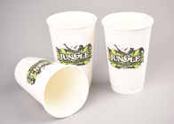 Two-Layer Construction Paper Cups for Hot Beverages Double Wall Paper Cups