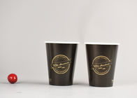 Recyclable Personalized Coffee Paper Cups Single Wall Full Colour Printing