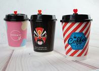 400ml Hot Coffee Insulated Paper Cups Paper Drinking Cup With Custom Printing