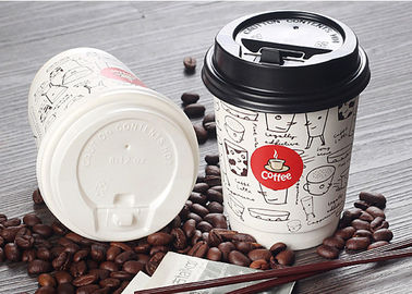 중국 처분할 수 있는 두 배 벽 종이컵, 개인은 서류상 커피 잔을 격리했습니다 공장