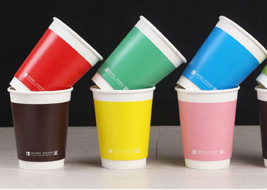 중국 커피/차/우유, 커피 집에 사가지고 가는 요리 컵을 위한 상표가 붙은 서류상 처분할 수 있는 컵 공장