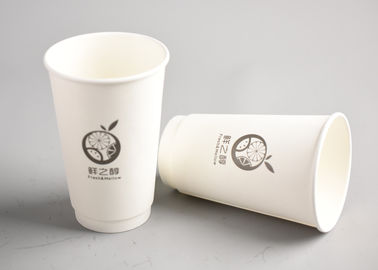 중국 다방을 위해 생물 분해성 격리된 종이컵을 마시는 16oz 공장