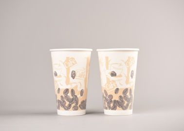중국 거품에 의하여 격리되는 서류상 커피 잔, 풀 컬러 인쇄 찬 음료 종이컵 공장