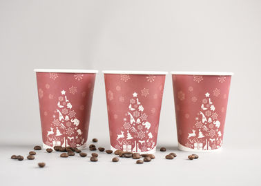 중국 처분할 수 있는 재상할 수 있는 12oz 커피 잔 플라스틱 덮개, 빨간색을 가진 가기 위하여 공장